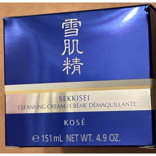 SEKKISEI Cleansing Cream, Face Wash & Makeup Remover, 4.9 Ounce