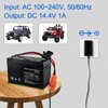 BXIZXD 12 Volt Battery Charger for Ride On Toys and Wire Harness Connector, 12V Kids Ride On Car Charger, 12V Electric Car Riding Toy Battery Power Adapter Square Plug
