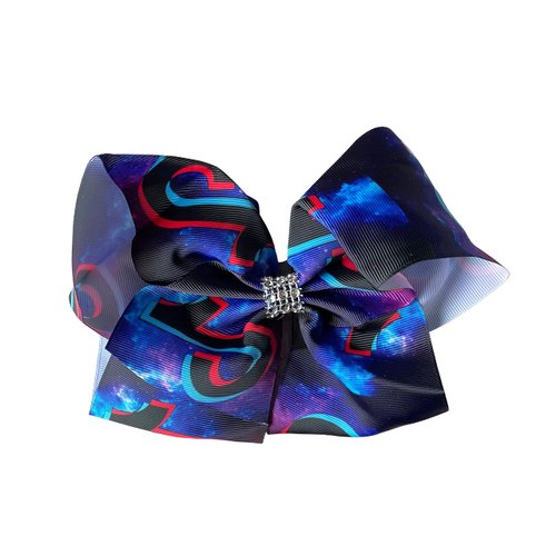 8 inch Inspired Music Viral Hair Bow by Inspired Bows