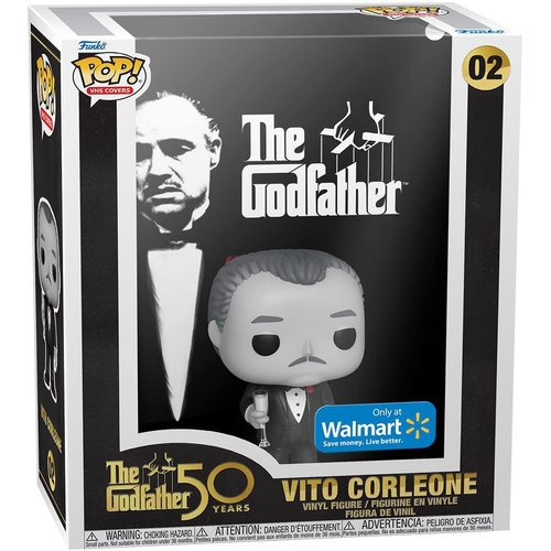 Funko The Godfather 50 Years Movie Cover Display - Vito Corleone Pop! Vinyl Collectible Figure - Limited Edition Exclusive (62486)