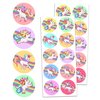 Unicorn Sticker Sheets for Kids, 1.5" - 20 Sheets, 200 Stickers