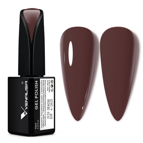 VENALISA 15ml Gel Nail Polish, Nude Color Spring Summer Soak Off UV LED Nail Gel Polish Nail Art ...