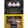 Hot Wheels 1:64 Scale Die-Cast Toy Cars, Set of 5 Batman 85th Anniversary Vehicles with 5 Different Batmobile Replicas in Commemorative Packaging