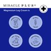 Miracle Plus Magnesium Cream For Leg Relief | Magnesium Lotion Calming Leg Cream Herbal Moisturizer Topical Body Butter Soothes + Calms Sensations, Itching, & Shaking, 2pc