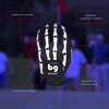 Bender Gloves Mesh Golf Gloves for Women, Cabretta Leather, Easy-Grip Worn on Right Hand (Black Bones, Small)