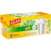 Glad OdorShield Small Trash Bags, Gain Original & Febreze, 4 Gal, 26 Count (Pack of 6) (Package May Vary)