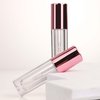 COSIDEA 30pcs 2.5ml Round Metal pink empty lip gloss tubes bulk with wand lipgloss bottle containers wholesale
