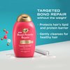 OGX Repair & Protect Bond Protein Repair Shampoo, Lightweight Hair Wash Cleanses & Targets Damaged Areas of Hair for Effective Bond Repair, Sulfate-Free Surfactants, 13 fl. oz