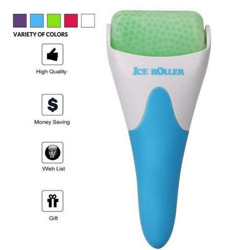 MAKING DESIGN 4U 1 Pieces Ice Roller for Face and Eyes Puffiness Relief Cooling Skin Massager Migraine Pain Relief and Minor Injury Skin Care for Pores (1 Pieces Ice Roller)