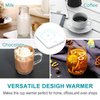 Misby Mug Warmer, Coffee Cup Warmer with Auto Shut Off Coffee Warmer for Desk Use, Electric Coffee Mug Warmer Keep Coffee, Beverage, Milk, Tea and Hot Chocolate Warm (White)