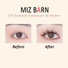 MIZ BARN False Eyelashes 120pcs C Curl Lash Clusters, 11-13mm Natural Individual Lashes Wispy Lashes For Beginners Perfect DIY Eyelash Extensions For Flawless Looks(C-11-13mm MIX)(demon)