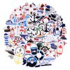 100 Pack Nautical Stickers, Nautical Party Favors, Birthday Decorations