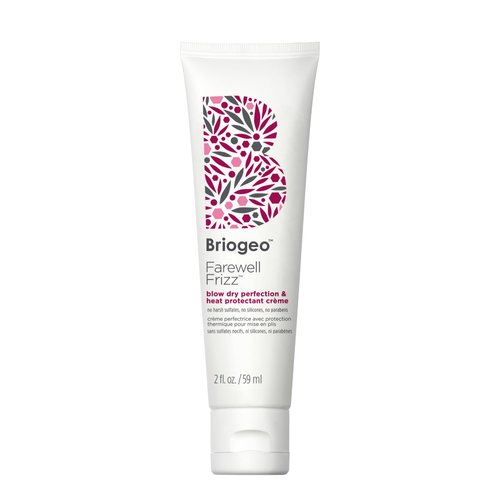 Briogeo Farewell Frizz Blow Dry Cream Heat Protectant for Hair, Anti Frizz Hair Product with Arga...