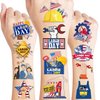 Generic American Flag Temporary Tattoos Labor Stickers Independence Day Decorations Decor Party Supplies Favors Gifts for Kids Adults Home Office