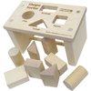 Shape Sorter Bench - Made in USA