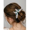 Yean Crystal Bridal Hair Comb Wedding Hair Piece Rhinestone Hair Accesories for Bride and Women
