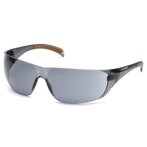 Pyramex Safety Products CH120S Carhartt Billings Safety Glasses, Gray Lens with Gray Temples, Gray