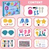 SPROUT & SPARK STUDIO Sewing Kit for Kids, DIY Set for Girls Ages 5+, Beginner,Arts and Crafts,Felt，7 Easy Projects of Stuffed Dolls, Play n Learn,Mermaid,Axolotl,