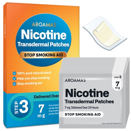 Nicotine Patches to Help Quit Smoking, Stop Smoking - Delivered Over 24 Hours Nicotine Transderma...