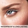 evpct 1Pcs White Waterproof Colored Eyeliner Liquid Eye Liner Set Long Lasiting Ultra-fine Speed Dry Colorful Liquid Eyeliner