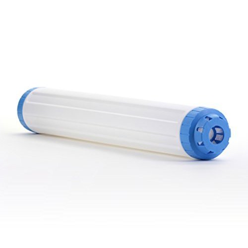 Hydronix EC-2520W Universal White Empty Water Filter Cartridge, Durable Construction, for Pre or Post Use 2.5" x 20"