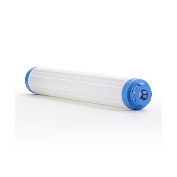 Hydronix EC-2520W Universal White Empty Water Filter Cartridge, Durable Construction, for Pre or Post Use 2.5" x 20"