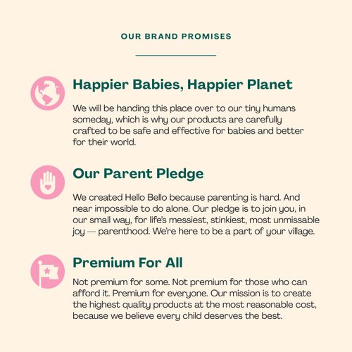 Hello Bello Watermelon Shampoo & Body Wash - Hypoallergenic, Dermatologist & Pediatrician Tested Formula for Babies and Kids - 10 FL Oz (Packaging may vary)