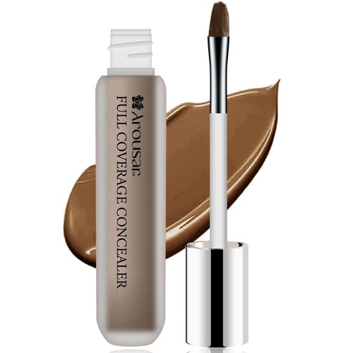 Arousar Liquid Concealer Stick Makeup, Hydrating and Lightweight for All Day, Full Coverage 09# COCOA