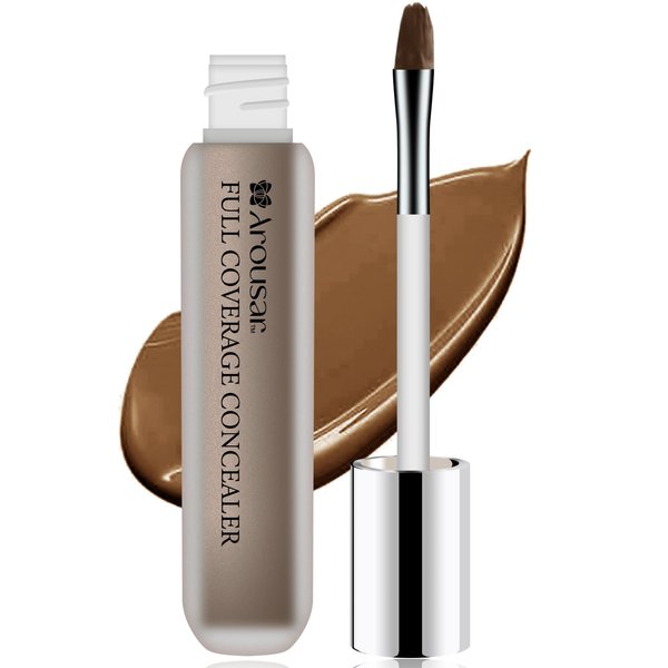 Arousar Liquid Concealer Stick Makeup, Hydrating and Lightweight for All Day, Full Coverage 09# COCOA