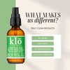 Klo Organic Beauty RE3 Oil Cleanser for Acne-Prone Skin, Anti-Aging Ingredients, Clear Smooth Skin, All-Natural, The Oil Cleansing Method, Grapefruit, Lavender, Tea Tree Oil