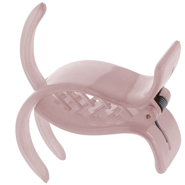 Camila Paris CP3284 French Hair Clip for Women, Pink 3 Teeth Ponytail Holder, Girls Hair Claw Clips Jaw Fashion Durable Styling Hair Accessories for Women, Strong Hold No Slip Grip, Made in France