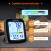 SMARTRO SC92 Professional Indoor Outdoor Thermometer Wireless Digital Hygrometer Room Humidity Gauge Temperature and Humidity Meter & Pro Accuracy Calibration