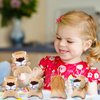 Shappy 50 Pcs Mini Animal Plush Toys Small Stuffed Animals Bulk Cute Tiny Animal Keychains for Gift Party Carnival Prize (Lion)