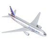 ZEZEFUFU Simulation 1/400 Scale American B777 Airplane Model Alloy Plane Model with Display Stand Aviation Science Exhibition Model