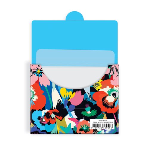 Kitty McCall Soap Sheets from Galison - 1 Package (30 Unscented Sheets), Convenient Biodegradable Hand Soap Sheets for On-The-Go Life, Features Beautiful Floral Design, 2.65” x 3.25” x 0.2”