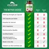 Zazzee Tart Cherry 10:1 Extract, 3000 mg Strength, 200 Vegan Capsules, 6+ Month Supply, Certified Kosher, Concentrated and Standardized 10X Extract, 100% Vegetarian, All-Natural, Gluten Free, Non-GMO