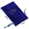 Wesnoy 6 Pcs Tarot Cards Fabric Bag 6 x 9 Inch Jewelry Pouch Tarot Card Bag Dice Bag Tarot Card Holder Jewelry Bags Drawstring Hamsa Hand Gift Bags for Tarot Cards (Mixed Colors,Classic Style)