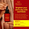Prana Saffron Brightening Vitamin C Serum 30ml/1 fl oz | 100% Natural Skincare| Ayurvedic ingredients|Pure Saffron and Lotus | For deep hydration, Even Skin Tone, Acne & Dark Spots | Anti-aging