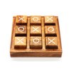 BSIRI Wooden XO Blocks (L) Tic Tac Toe Board Games - Ideal for Kids Games, Family Games and Game Night for Adults, Farmhouse Decor for Coffee Table Decor and Unique Gifts for All Occasion (5.5 Inch)