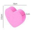 50PCS Double-Sided Sponge Nail Buffer Heart-Shaped Washable Nail Care File Block Nail Polishing Manicure Tools for Salon…