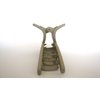 Generic Long matte tan beige neutral hair claw clip for long hair
