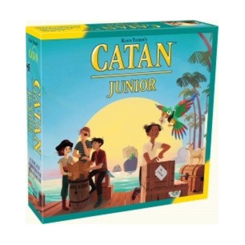 CATAN Junior Board Game - Swashbuckling Adventure for Young Pirates! Strategy Game, Fun Family Game for Kids and Adults, Ages 6+, 2-4 Players, 30 Minute Playtime, Made by CATAN Studio