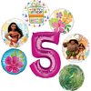 Moana 5th Birthday Party Supplies 7pc Balloon Bouquet Decorations