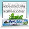 Nature's Answer Periobrite Whitening Toothpaste | Soothes & Refreshes | Gluten-Free, Flouride-Free Soy-Free & Vegetarian | Not Tested On Animals | No Artificial Sweetners or Preservatives 4oz