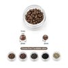 Medsuo 200pcs Silicone Lined Nano Rings Beads Links for Nano Tip Hair Extensions Nano Beads 3.0mm(OD) 1.0mm(ID) 2.0mm(L) 5 Color Optional - Light Brown