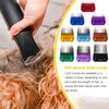 JRSHOME 9 Pcs Professional Colorful Hair Clipper Combs Guards Cutting Guides Fits for Most Wahl Replacement Guards Set, 1/8 Inch to 1 1/4 Inch(3-32mm)
