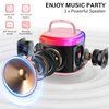 HWWR Kids Karaoke Machine: Mini Karaoke Machine with Microphone for Home Party, Kids Christmas Halloween Birthday Gifts, Music Toys for Girls Boys Teen Age 3, 4, 5, 6, 7, 8, 9, 10, 11, 12+