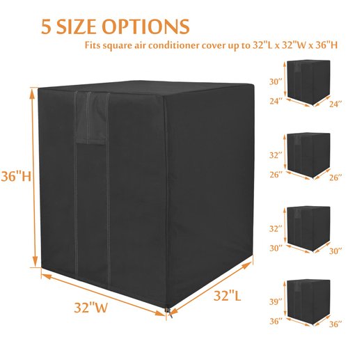 Foozet Central Air Conditioner Covers for Outside Units 32x32x36