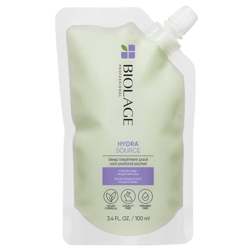 Biolage Hydra Source Deep Treatment Mask | Nourishes Dry Hair | With Aloe | Vegan &amp; Paraben-Free ...