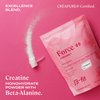 B-FIT B Creabet Creatine Monohydrate for Women - Creapure - Creatine Monohydrate Powder with Beta-Alanine 500g - Pre Workout Supplement - 125 Servings +4 Months Supply - Unflavored